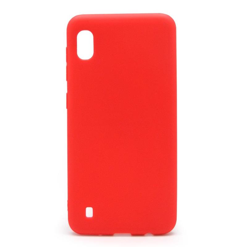 Θήκη Soft TPU inos Samsung A105 Galaxy A10 S-Cover Κόκκινο