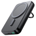 Φορτιστής Ανάγκης Joyroom JR-W050 20W 10000mAh PD Magnetic Wireless με Δακτύλιο Στήριξης Μαύρο