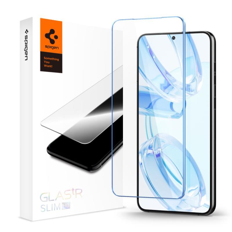 Tempered Glass Full Face Spigen Glas.tR Slim HD Samsung S916 Galaxy S23 Plus 5G Διάφανο (1 τεμ.)