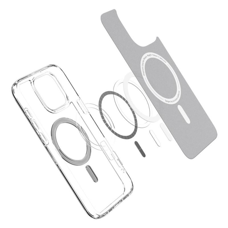 Θήκη TPU & PC Spigen Ultra Hybrid Mag Magsafe Apple iPhone 16 Pro Max Σκούρο Γκρι
