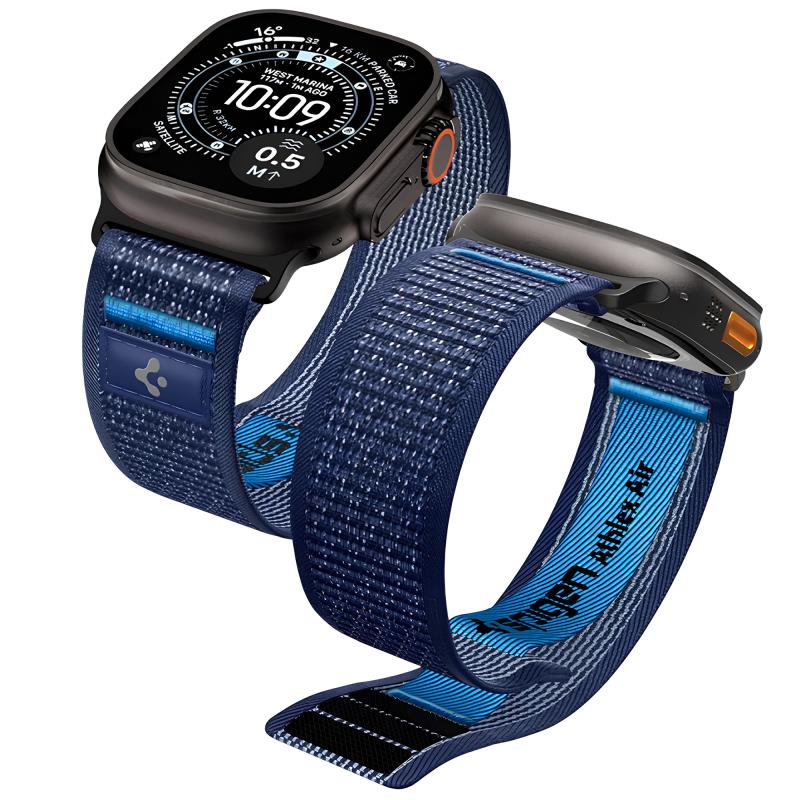 Λουράκι Spigen Apple Watch (44/ 45/ 46/ 49mm) Athlex Air 2 Σκούρο Μπλε