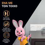 Φορτιστής Ταξιδίου Duracell με Έξοδο USB A 12W 2.4A Λευκό