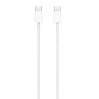 Kαλώδιο Apple Braided MW493 USB C σε USB C 60W 1m Λευκό (Ασυσκευαστό)