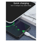 Καλώδιο Σύνδεσης USB 2.0 Devia EC145 USB A σε USB C 10.5W 1m Kintone Λευκό