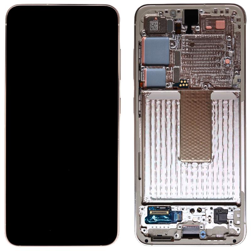 Οθόνη με Touch Screen Samsung S911 Galaxy S23 5G Μπεζ (Original)