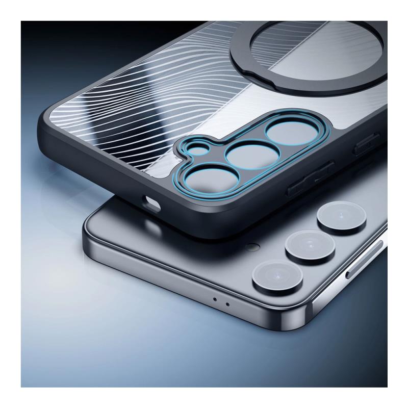 Θήκη TPU & PC Dux Ducis Samsung Galaxy S24 Plus 5G Magnetic με Stand Aimo Μαύρο