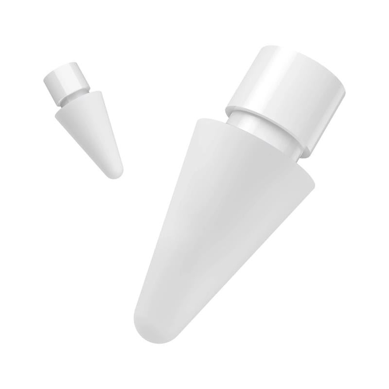 Καλύμμα Μύτης Γραφίδας Αφής Baseus για Apple & Baseus Pencil Λευκό (12 τεμ.)