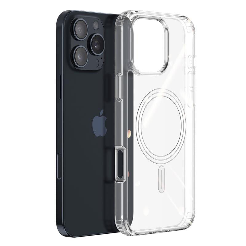 Θήκη TPU & PC Dux Ducis Apple iPhone 16 Pro Magnetic MagSafe Clin Διάφανο