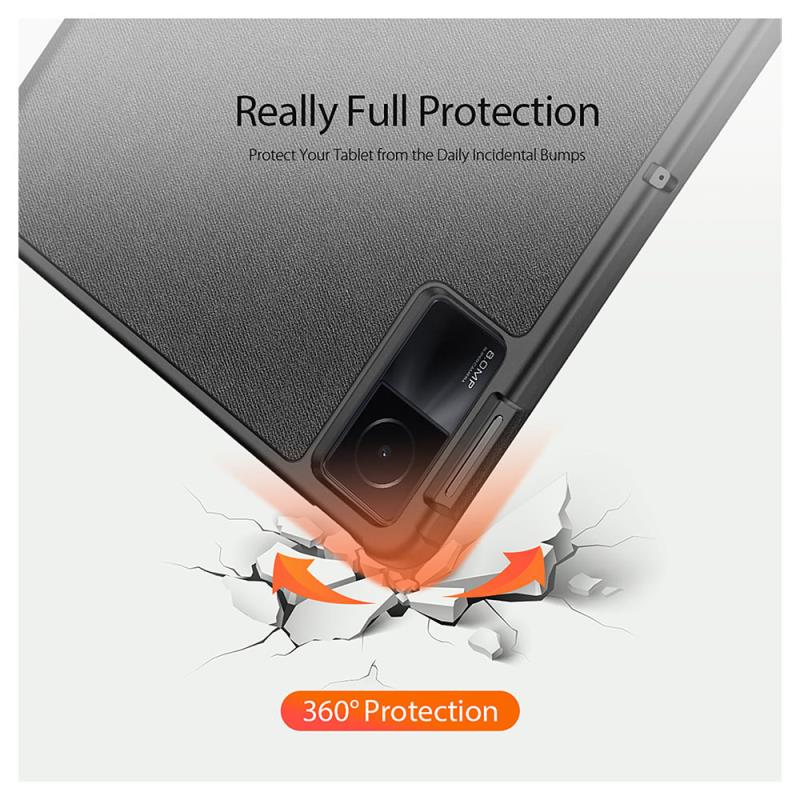 Θήκη TPU Flip Shock Proof Dux Ducis Domo Xiaomi Redmi Pad SE 11.0" Μπλε