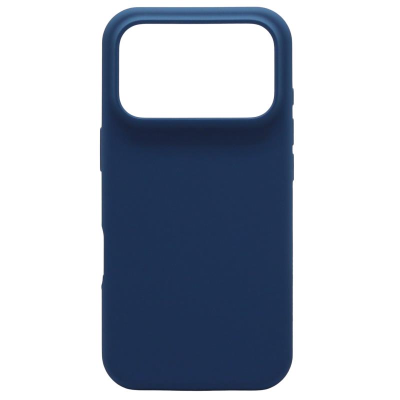 Θήκη Liquid Silicon inos Apple iPhone 17 Pro 5G Velvet Σκούρο Μπλε