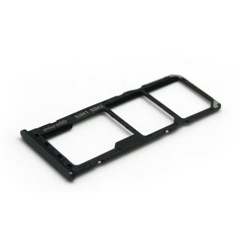 Βάση Κάρτας Sim & SD Samsung A505F Galaxy A50 Μαύρο (Original)