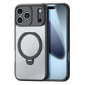 Θήκη TPU & PC Dux Ducis Aimo Magnetic MagSafe με Stand Apple iPhone 17 Pro Max Μαύρο