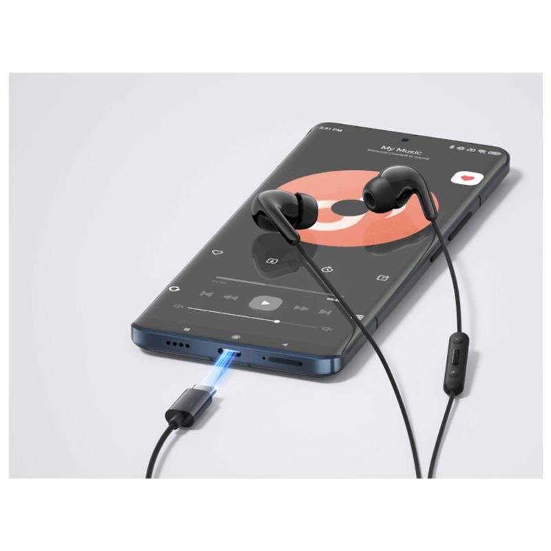 Hands Free Stereo Xiaomi In-Ear Headphones USB C BHR8931GL Λευκό