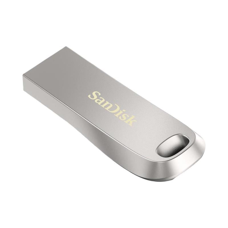 USB 3.1 Flash Disk SanDisk Ultra Luxe SDCZ74 USB A 64GB 150MB/s Ασημί