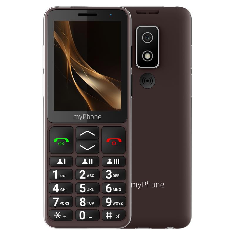 Κινητό Τηλέφωνο myPhone Bueno LTE Praline Collection Καφέ