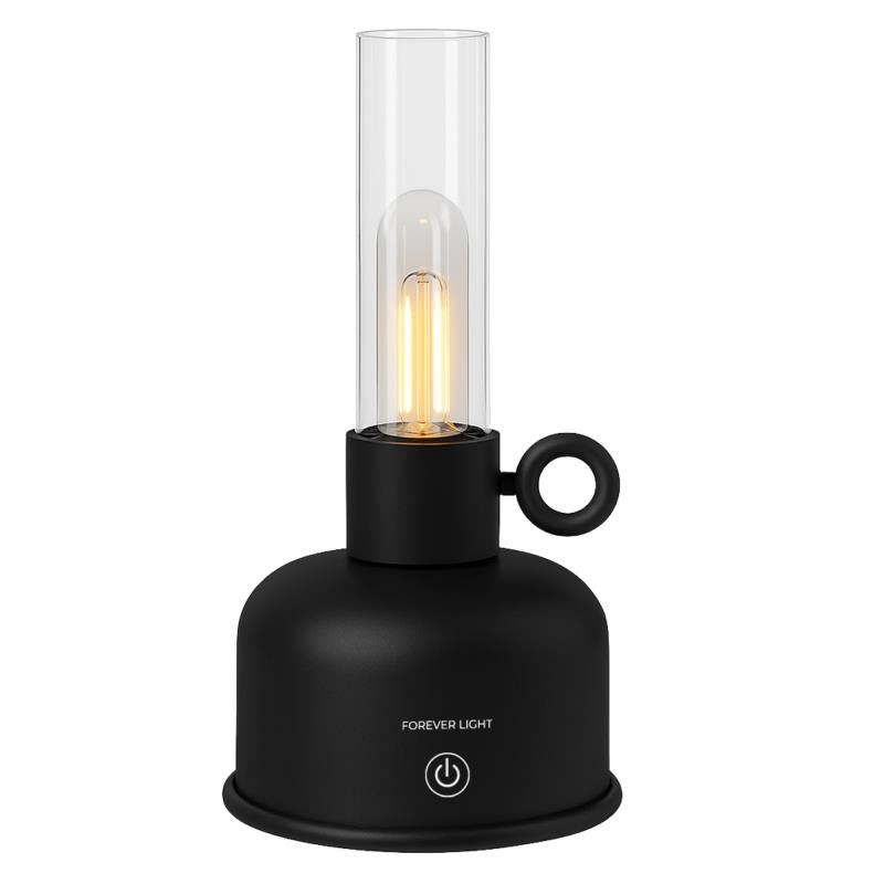 Φωτιστικό LED Forever Light FLR-02 Vintage Petroleum Μαύρο