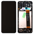 Οθόνη με Touch Screen & Μπροστινή Πρόσοψη Samsung A135F Galaxy A13 4G Μαύρο (Original)