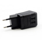 Φορτιστής Ταξιδίου Melkco Worldwide EU/UK/US/AU με Διπλή Έξοδο 2xUSB A 1.0A 2.0A