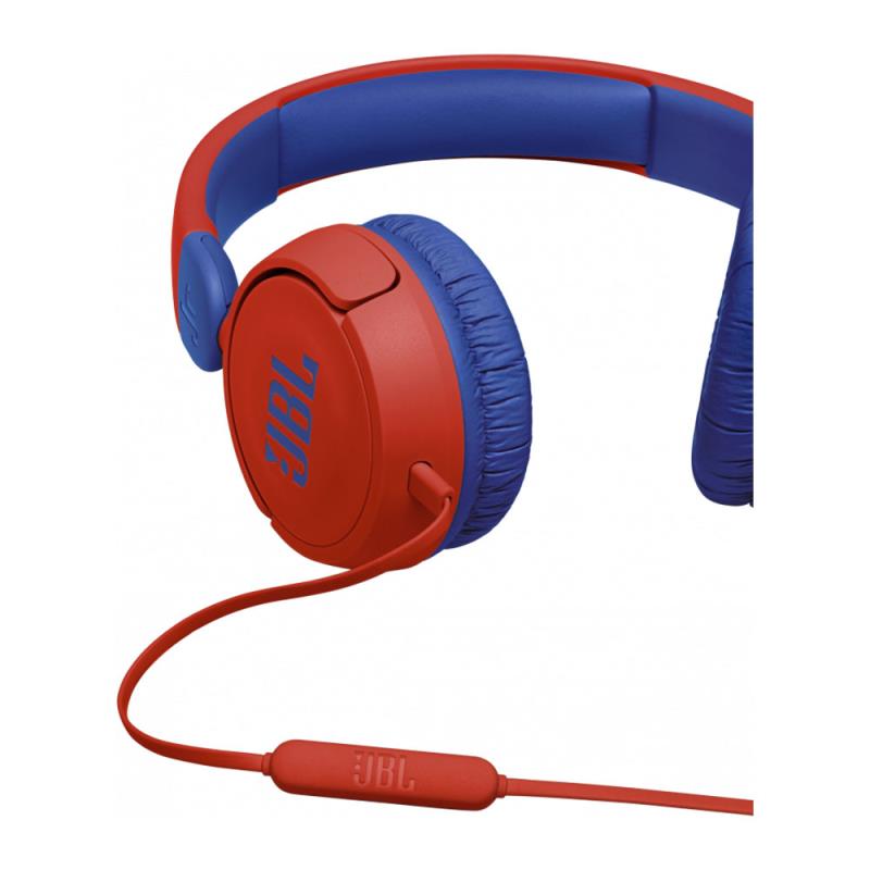 Ενσύρματα Ακουστικά Κεφαλής JBL JR310 για Παιδιά Κόκκινο