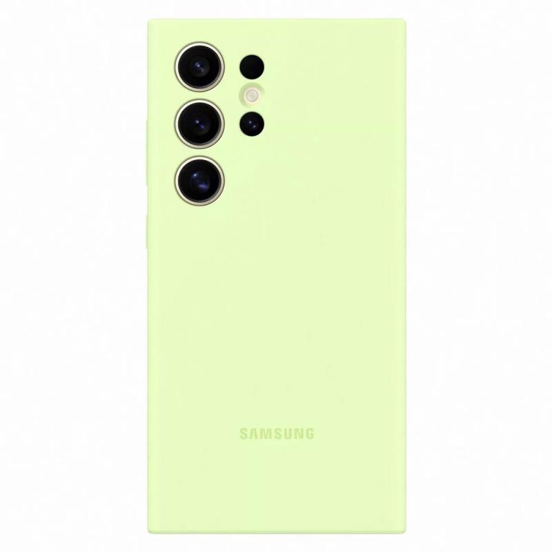 Θήκη Σιλικόνης Samsung EF-PS928TGEG S928 Galaxy S24 Ultra 5G Ανοιχτό Πράσινο