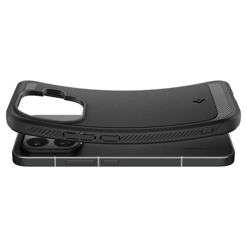 Θήκη Soft TPU Spigen Rugged Armor Xiaomi 15T Pro 5G Μαύρο