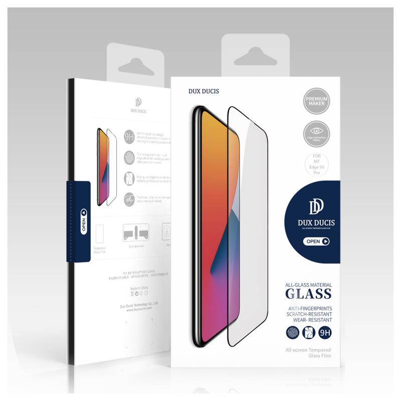 Tempered Glass Full Face Dux Ducis Motorola Moto Edge 50 Pro Μαύρο (1 τεμ.)