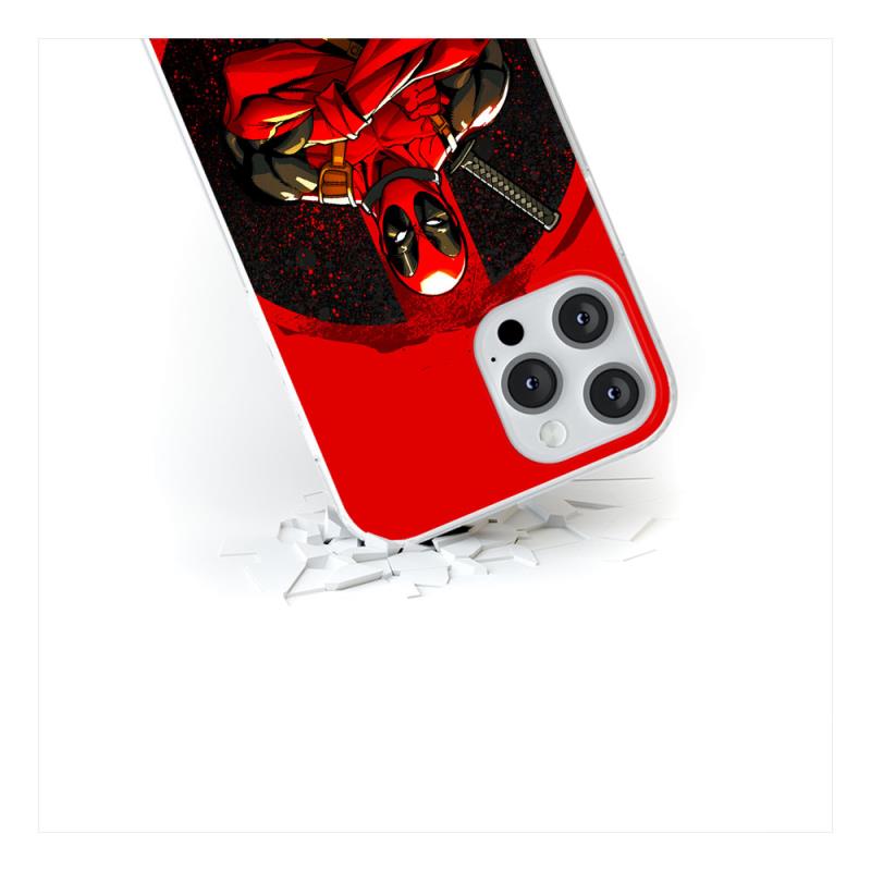 Θήκη Soft TPU Marvel Deadpool 006 Apple iPhone 15 Pro Κόκκινο