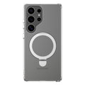 Θήκη TPU & PC Devia Samsung Galaxy S25 5G Magnetic Shock Proof με Stand Clean Διάφανο