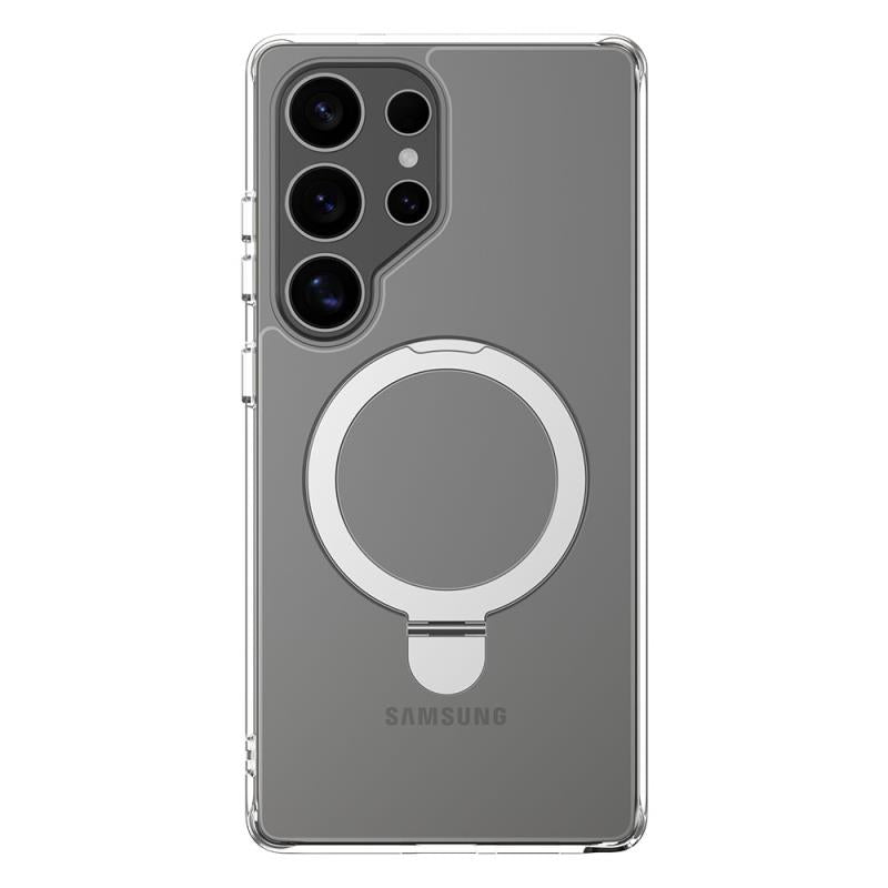 Θήκη TPU & PC Devia Samsung Galaxy S25 5G Magnetic Shock Proof με Stand Clean Διάφανο