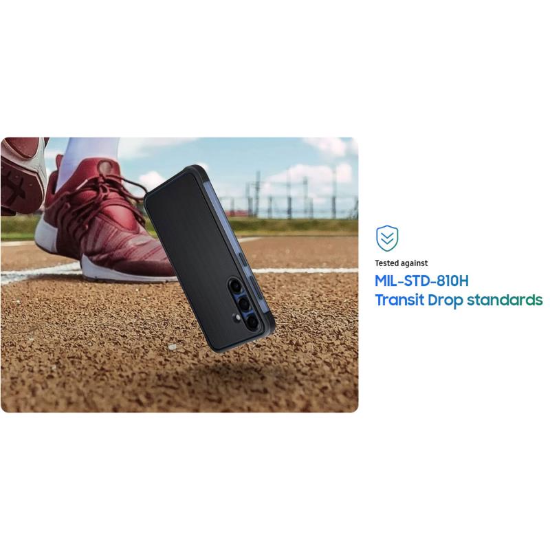 Θήκη TPU & PC Samsung EF-RS731CBE S731 Galaxy S25 FE 5G Rugged Μαύρο