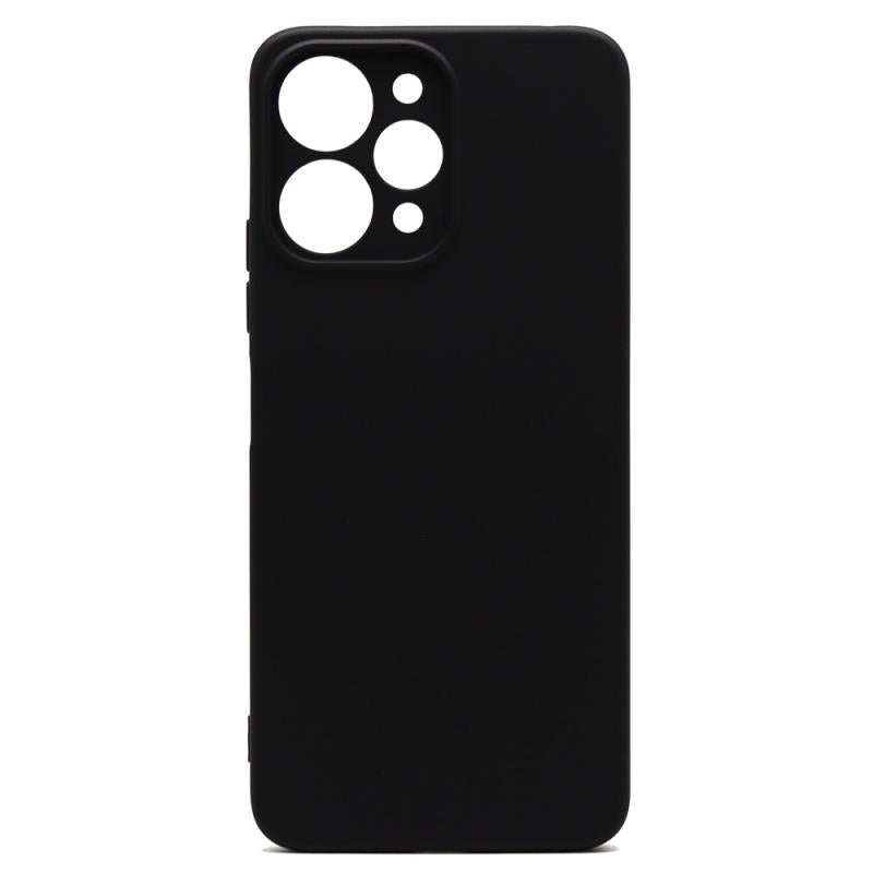 Θήκη Liquid Silicon inos Xiaomi Redmi 12 L-Cover Μαύρο