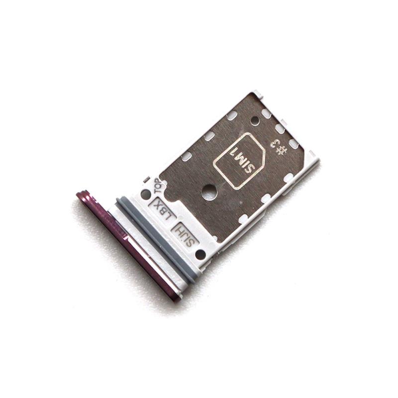 Βάση Κάρτας Sim Samsung S908B Galaxy S22 Ultra 5G Κόκκινο (Original)