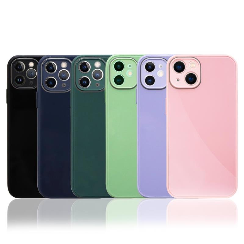 Θήκη TPU & Glass inos Samsung A125 Galaxy A12/ A127 Galaxy A12 Nacho/ M127 Galaxy M12 CamGuard Σκούρο Μπλε