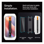 Tempered Glass Full Face Spigen Glas.tR EZ-FIT Apple iPhone 16 Pro Max/ 17 Pro Max Διάφανο (2 τεμ.)