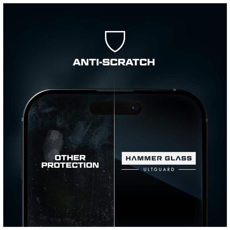Tempered Glass Hammer Glass Apple iPhone 17e Ult Guard (1 τεμ.)
