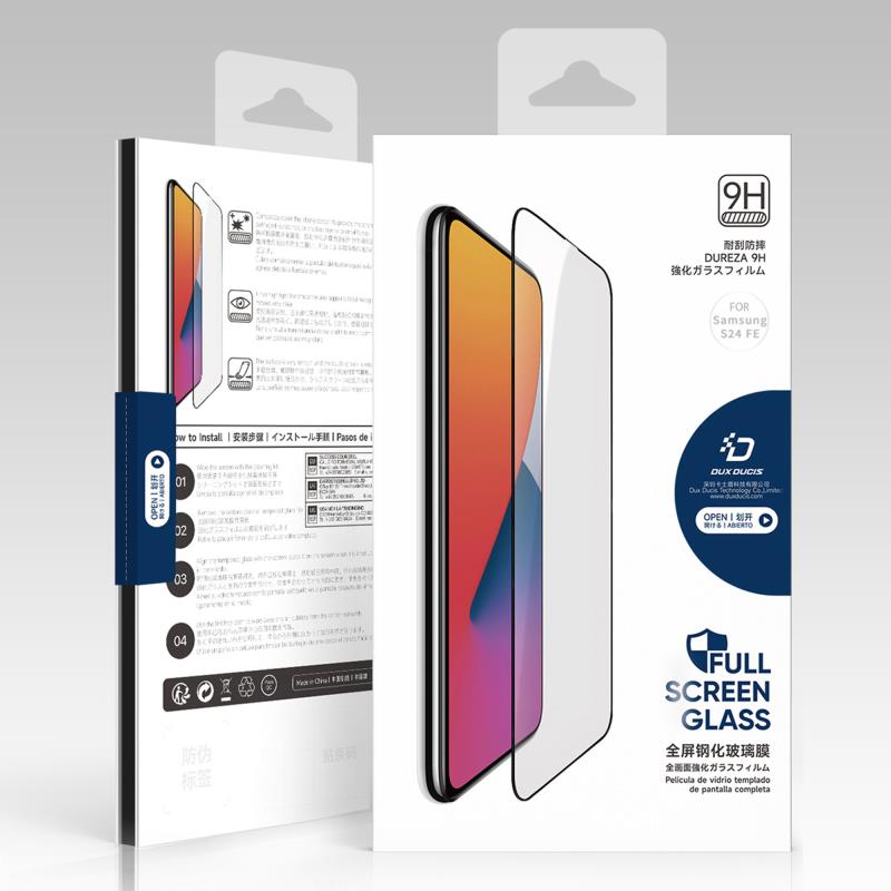 Tempered Glass Full Face Dux Ducis Samsung S721 Galaxy S24 FE 5G Μαύρο (1 τεμ.)