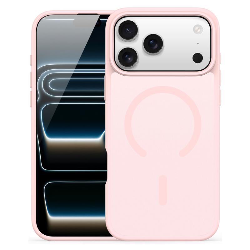Θήκη TPU & PC Dux Ducis Apple iPhone 17 Pro Magnetic MagSafe (Open Ring Version) Yind Ροζ