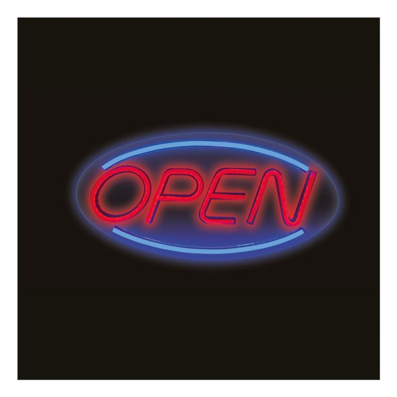 Neon Plexi Forever Light FPNE04X OPEN (USB, On/Off & Dimmer) Μπλέ - Κόκκινο