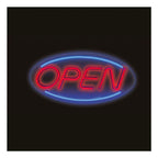 Neon Plexi Forever Light FPNE04X OPEN (USB, On/Off & Dimmer) Μπλέ - Κόκκινο