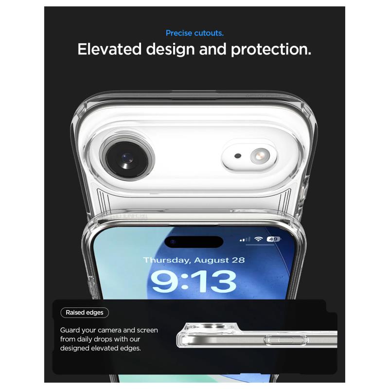 Θήκη TPU & PC Spigen Ultra Hybrid Magsafe Apple iPhone Air Neo One Διάφανο