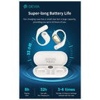 True Wireless Ακουστικά Bluetooth Devia EM406 OWS Lite1 Μπεζ