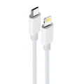 Καλώδιο Σύνδεσης USB 2.0 Maxlife MXUC-05 USB C σε Lightning PD 20W 1m Λευκό