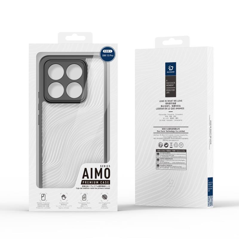 Θήκη TPU & PC Dux Ducis Aimo Xiaomi 15 Pro 5G Μαύρο