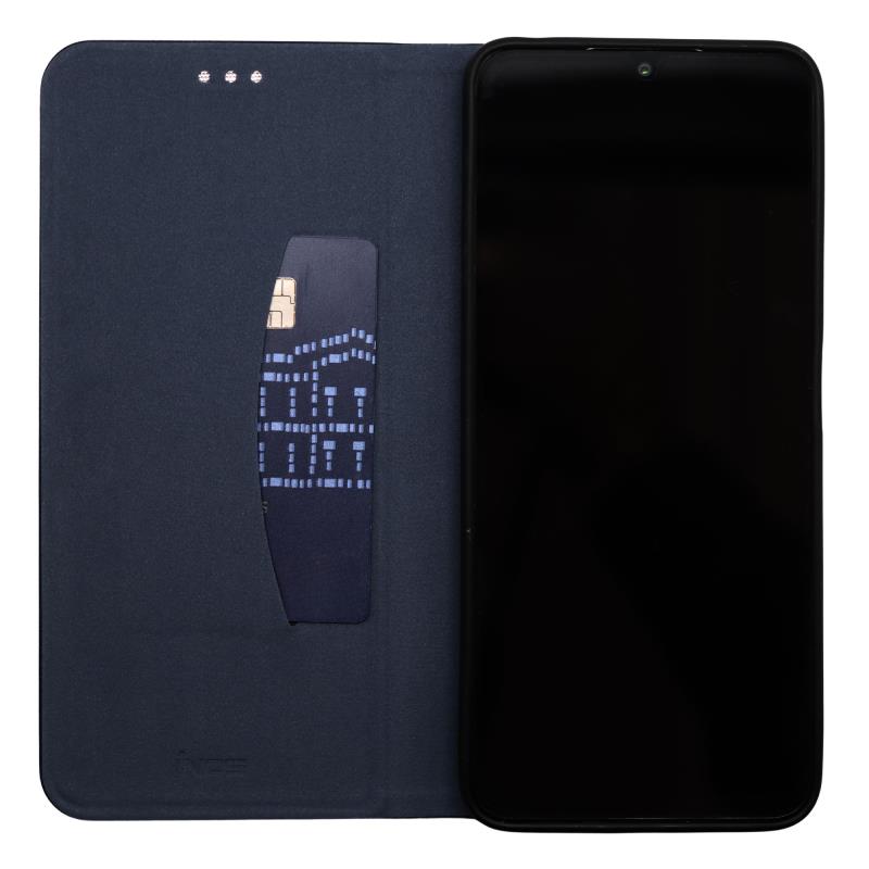 Θήκη Flip Book inos Xiaomi Redmi Note 14 Pro 5G/ Poco X7 5G Foldio Μπλε