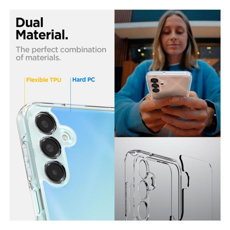 Θήκη TPU & PC Spigen Samsung Galaxy A16 4G/ 5G Ultra Hybrid Διάφανο