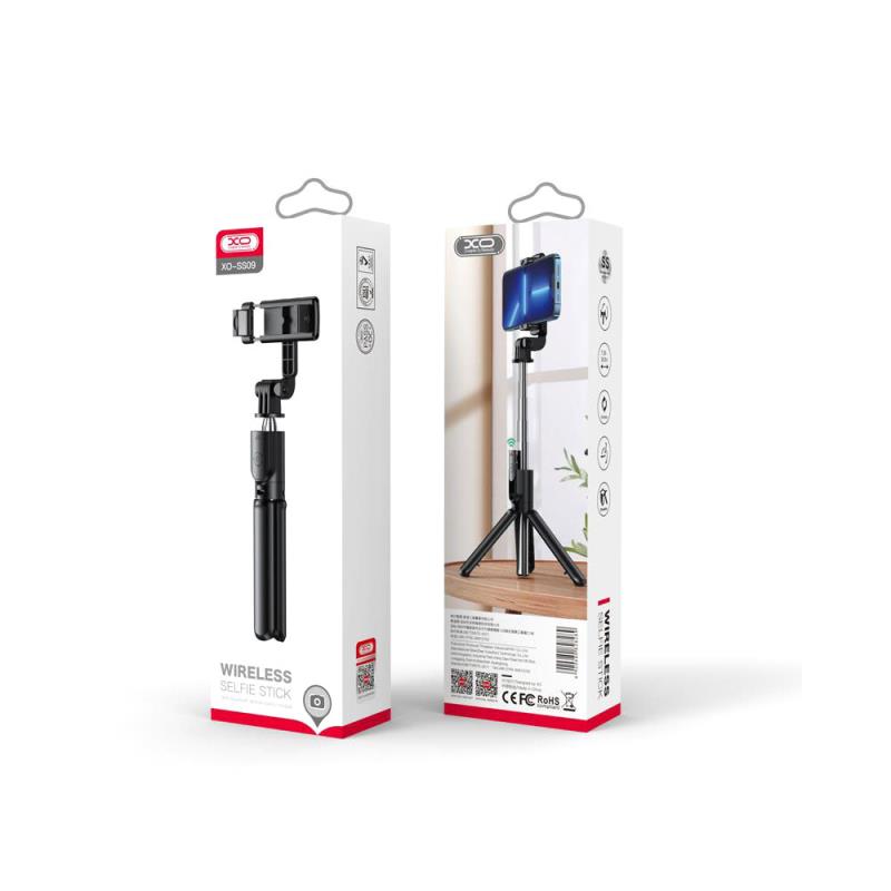 Ασύρματο Selfie Stick & Τρίποδο XO SS09 Μαύρο