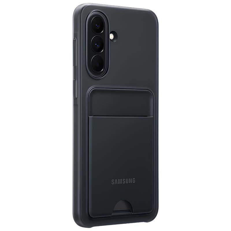 Θήκη Σιλικόνης Samsung EF-OA376TBE A376 Galaxy A37 5G με Card Slot Μαύρο