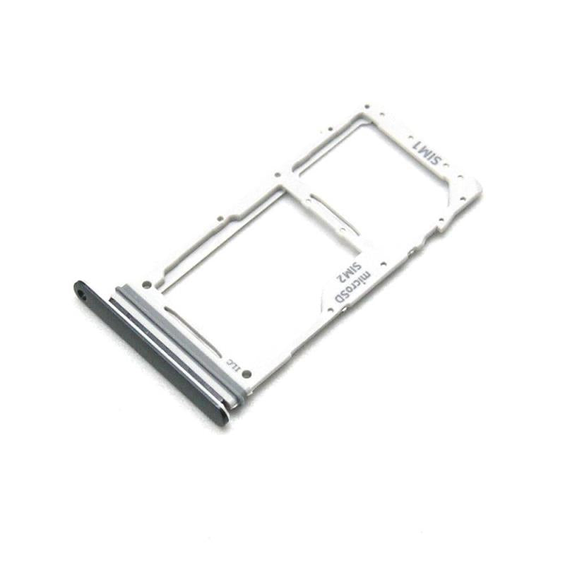 Βάση Κάρτας Sim & SD Samsung G770F Galaxy S10 Lite Μαύρο (Original)