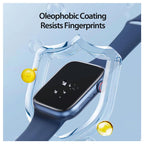 Tempered Glass Dux Ducis Apple Watch Series 10/ 11 42mm Μαύρο (2 τεμ.)