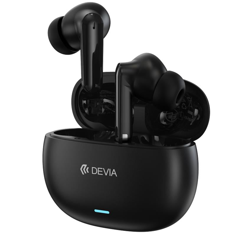 True Wireless Ακουστικά Bluetooth Devia EM423 Lite3 Μαύρο